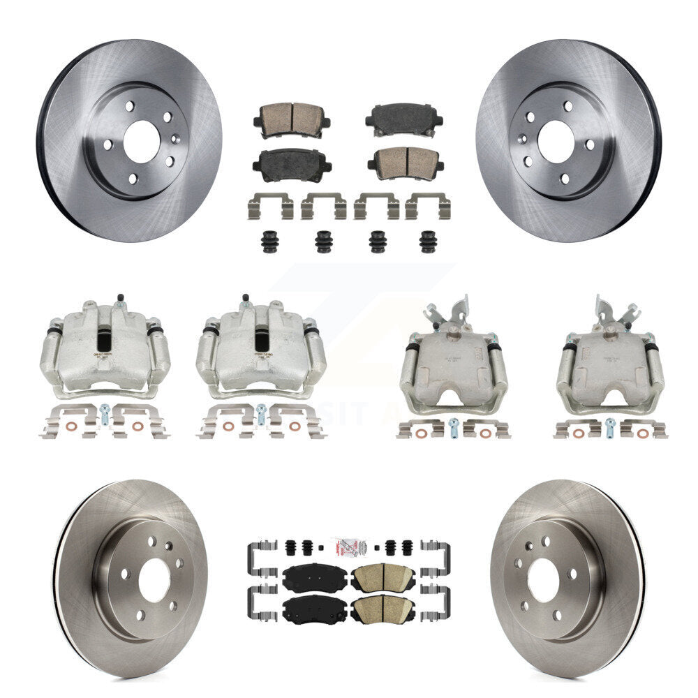 Transit Auto KC8-102482N Disc Brake Kit for 2013-2020 Chevrolet Impala, Chevrolet Malibu - Front and Rear product image