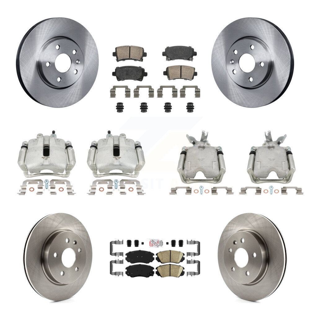 Transit Auto KC8-102490N Disc Brake Kit for 2014-2015 Chevrolet Malibu - Front and Rear product image