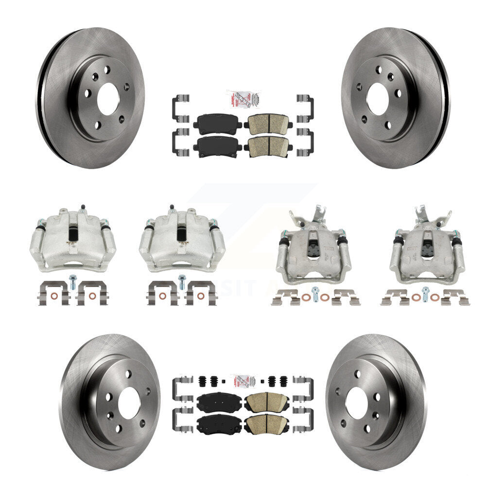 Transit Auto KC8-102492N Disc Brake Kit for 2014-2016 Chevrolet Malibu Limited, Chevrolet Malibu - Front and Rear product image