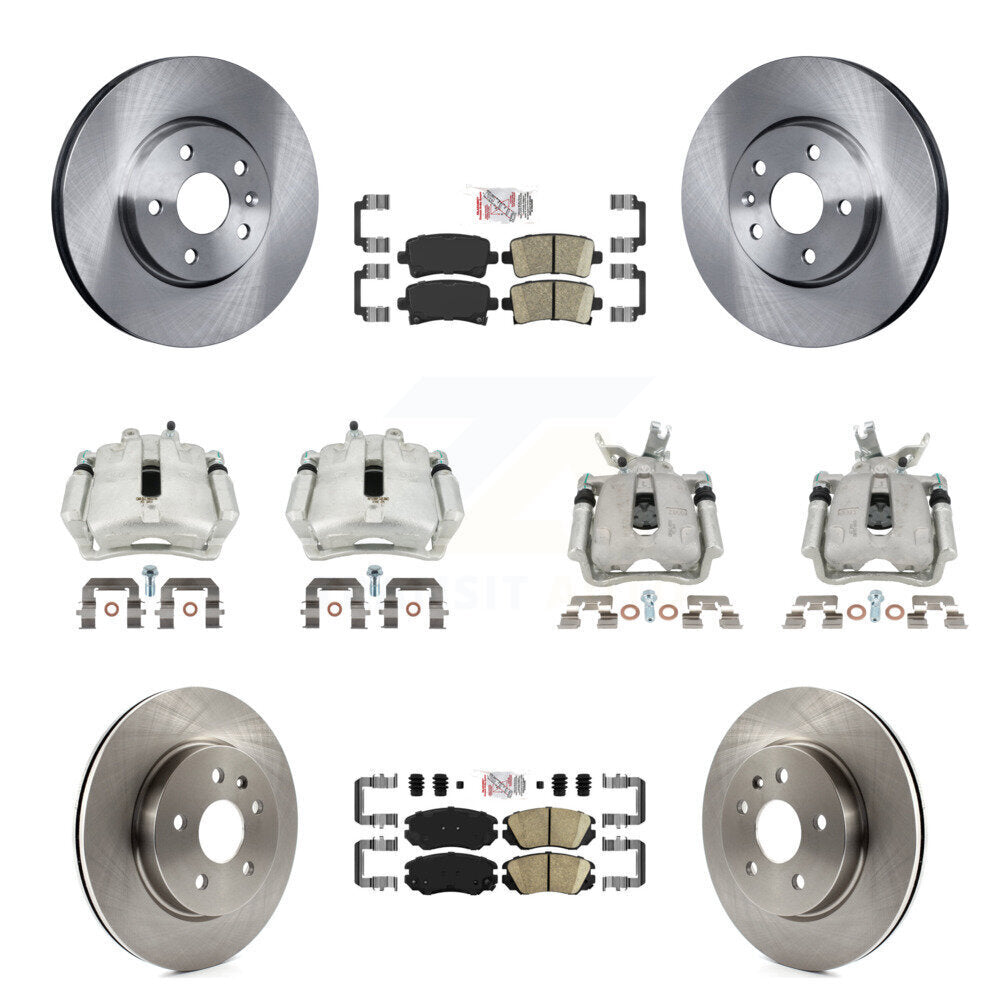 Transit Auto KC8-102496N Disc Brake Kit for 2016 Chevrolet Malibu Limited - Front and Rear product image