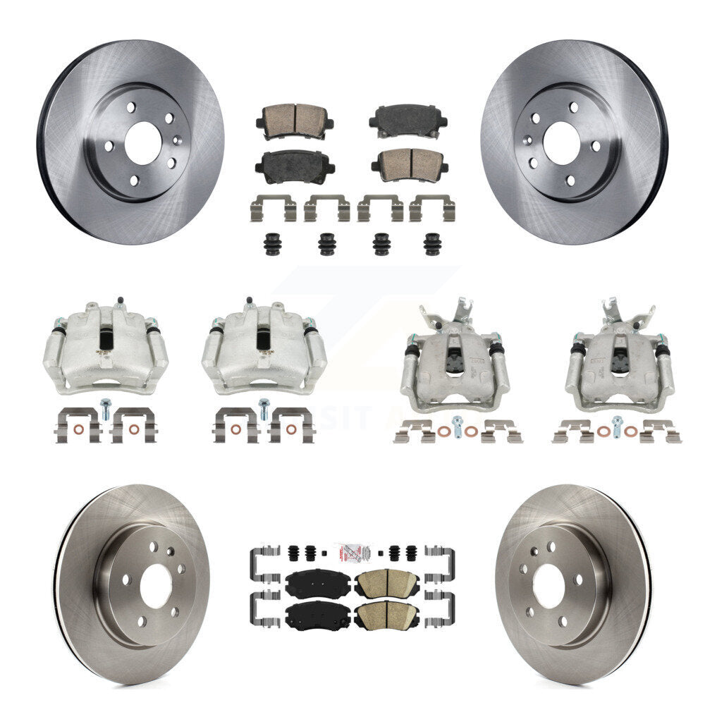Transit Auto KC8-102498N Disc Brake Kit for 2016 Chevrolet Malibu Limited - Front and Rear product image