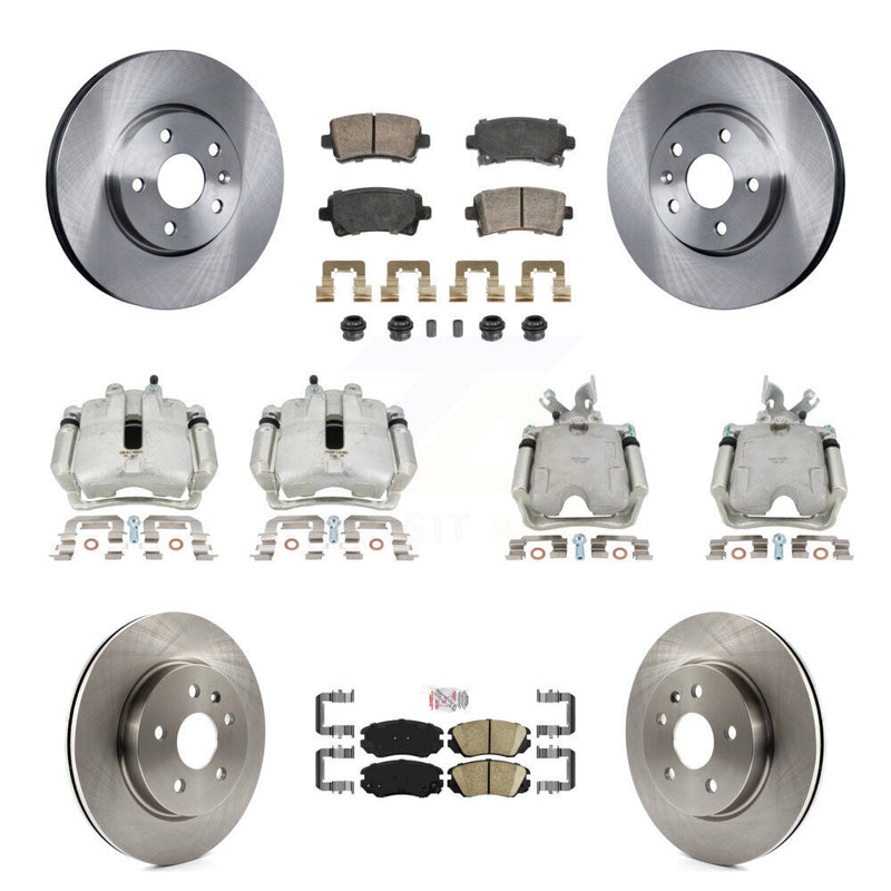 Transit Auto KC8-102499N Disc Brake Kit for 2010-2011 Buick LaCrosse - Front and Rear product image