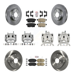 Transit Auto KC8-102503N Disc Brake Kit for 2007-2012 Ford Edge, Mazda CX-7 - Front and Rear product image