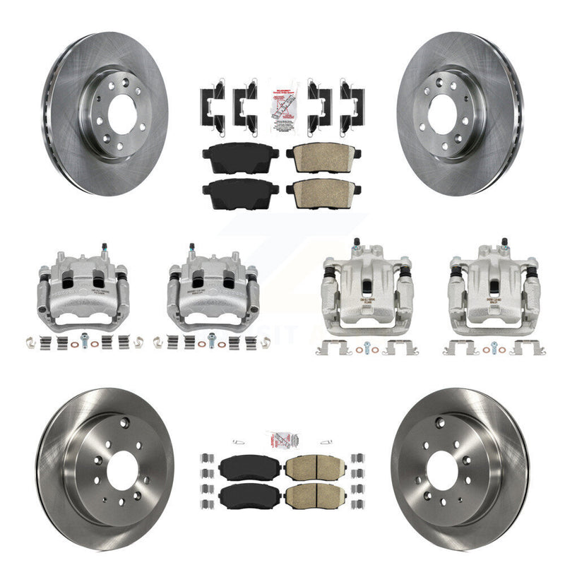 Transit Auto KC8-102503N Disc Brake Kit for 2007-2012 Ford Edge, Mazda CX-7 - Front and Rear product image