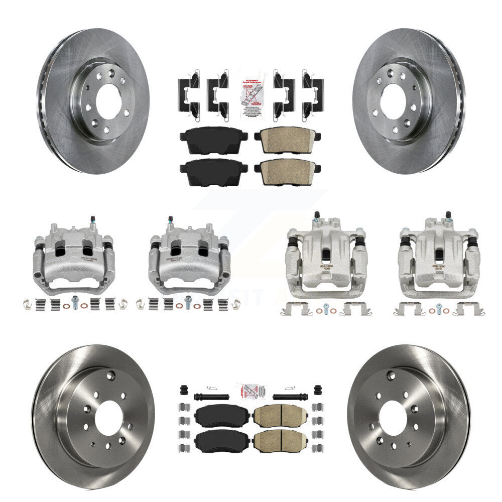 Transit Auto KC8-102504N Disc Brake Kit for 2007-2012 Ford Edge, Mazda CX-7 - Front and Rear product image
