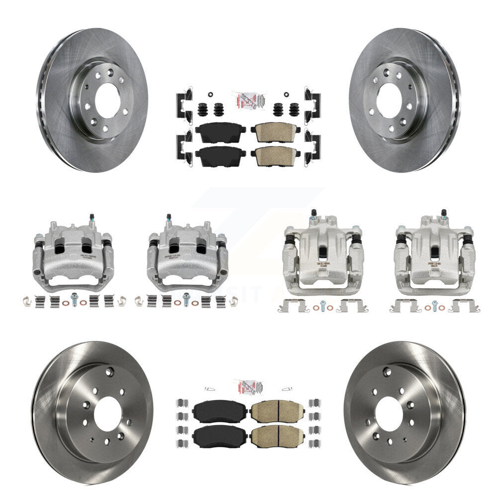 Transit Auto KC8-102505N Disc Brake Kit for 2007-2012 Ford Edge, Mazda CX-7 - Front and Rear product image