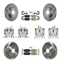 Transit Auto KC8-102505N Disc Brake Kit for 2007-2012 Ford Edge, Mazda CX-7 - Front and Rear product image