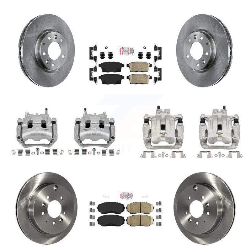 Transit Auto KC8-102505N Disc Brake Kit for 2007-2012 Ford Edge, Mazda CX-7 - Front and Rear product image