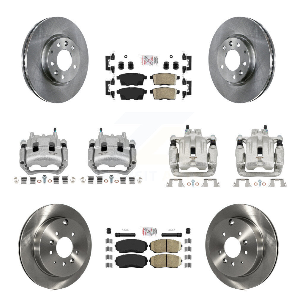 Transit Auto KC8-102506N Disc Brake Kit for 2007-2012 Ford Edge, Mazda CX-7 - Front and Rear product image