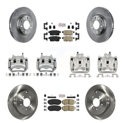 Transit Auto KC8-102506N Disc Brake Kit for 2007-2012 Ford Edge, Mazda CX-7 - Front and Rear product image