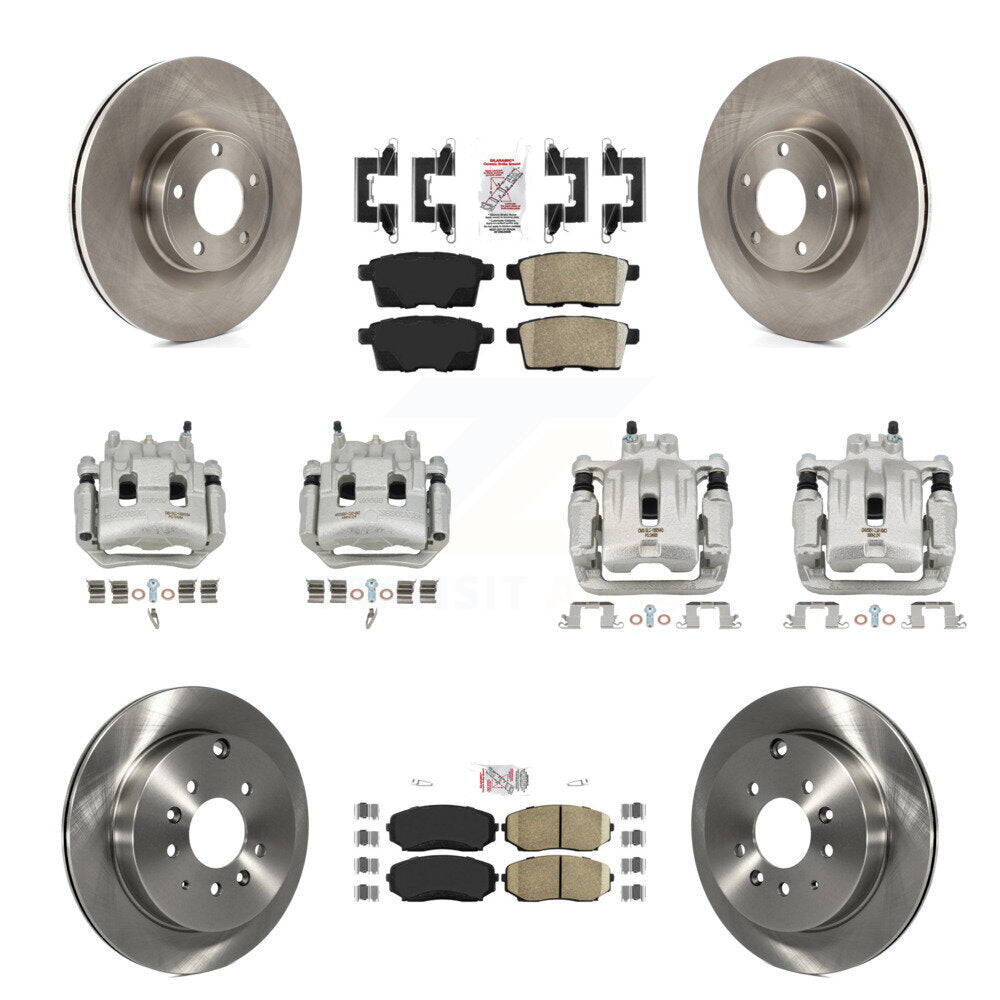 Transit Auto KC8-102507N Disc Brake Kit for 2007-2010 Ford Edge, Lincoln MKX - Front and Rear product image