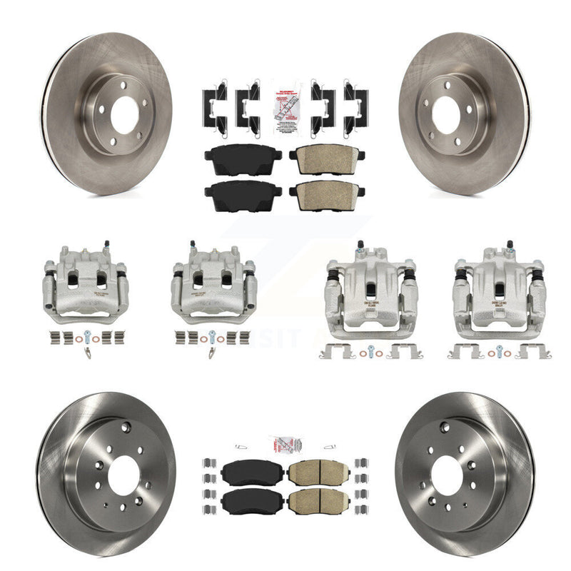 Transit Auto KC8-102507N Disc Brake Kit for 2007-2010 Ford Edge, Lincoln MKX - Front and Rear product image