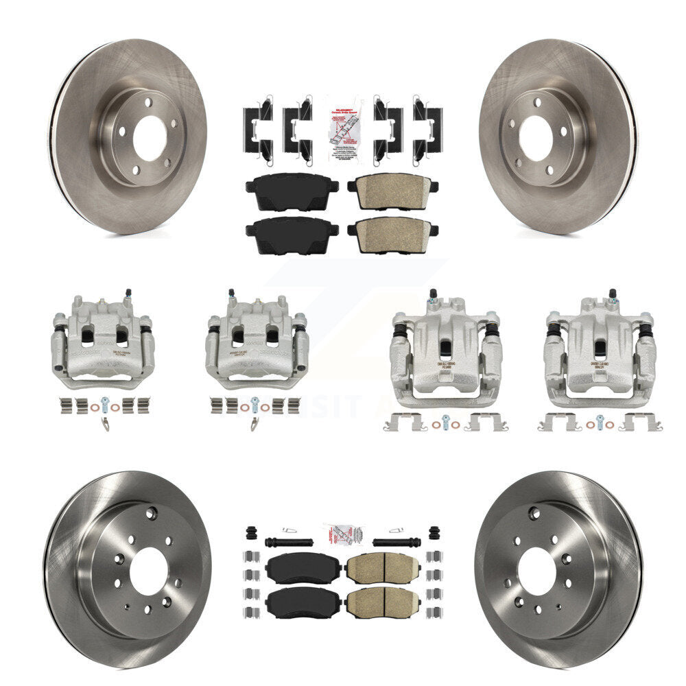 Transit Auto KC8-102508N Disc Brake Kit for 2007-2010 Ford Edge, Lincoln MKX - Front and Rear product image