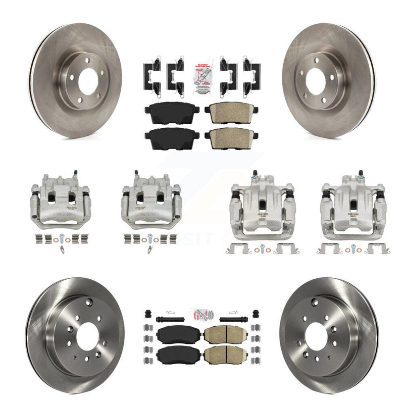 Transit Auto KC8-102508N Disc Brake Kit for 2007-2010 Ford Edge, Lincoln MKX - Front and Rear product image