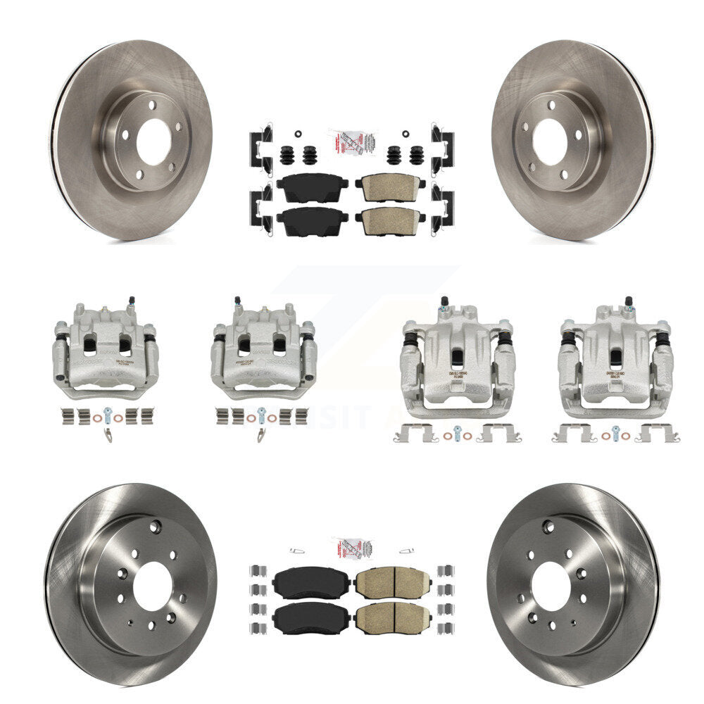 Transit Auto KC8-102509N Disc Brake Kit for 2007-2010 Ford Edge, Lincoln MKX - Front and Rear product image