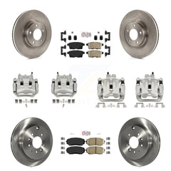 Transit Auto KC8-102509N Disc Brake Kit for 2007-2010 Ford Edge, Lincoln MKX - Front and Rear product image