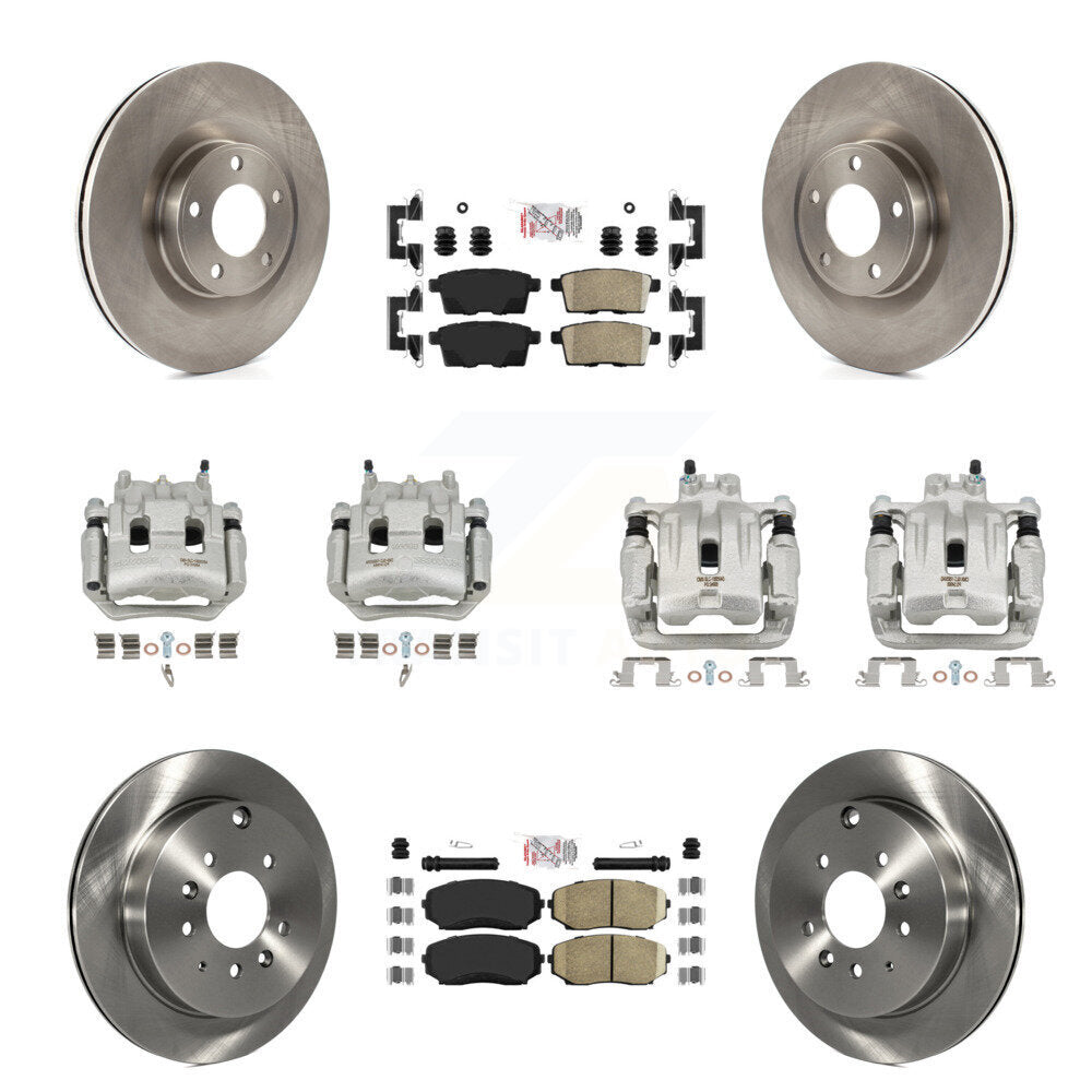 Transit Auto KC8-102510N Disc Brake Kit for 2007-2010 Ford Edge, Lincoln MKX - Front and Rear product image