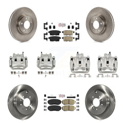 Transit Auto KC8-102510N Disc Brake Kit for 2007-2010 Ford Edge, Lincoln MKX - Front and Rear product image