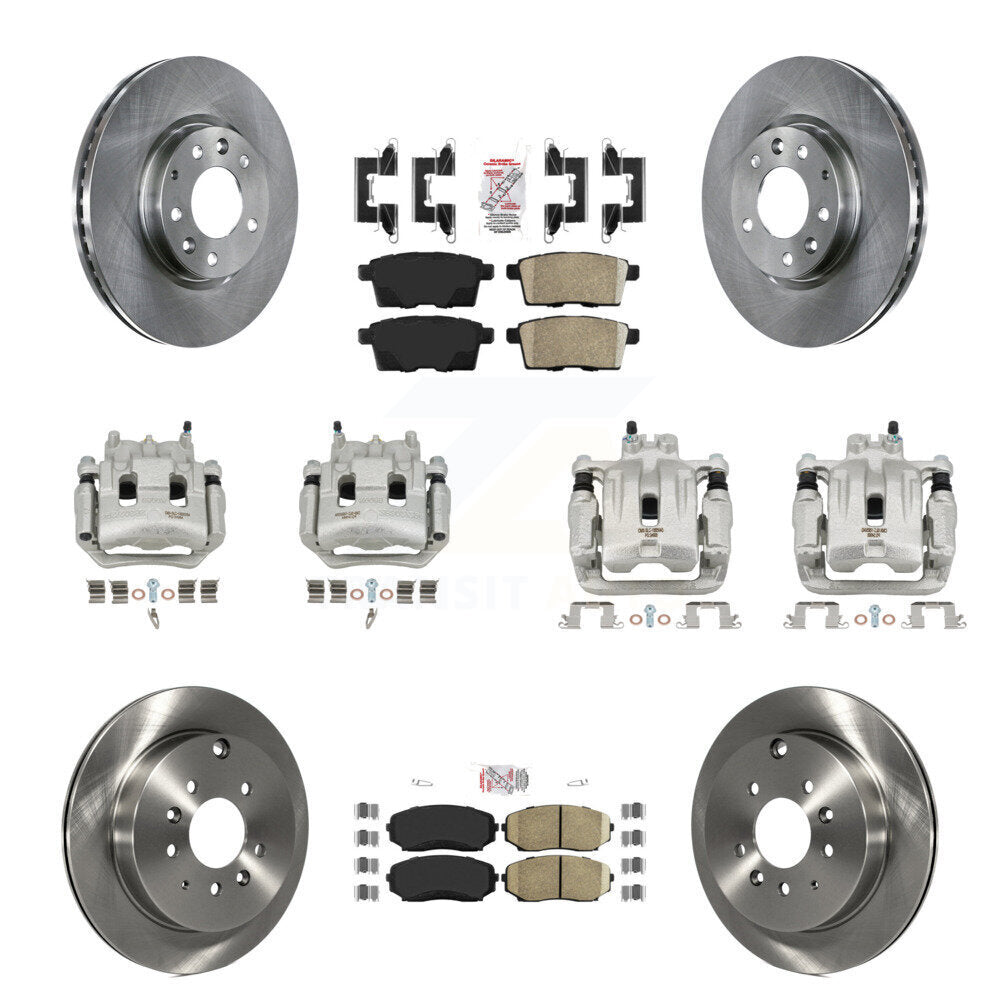 Transit Auto KC8-102511N Disc Brake Kit for 2007-2009 Lincoln MKX - Front and Rear product image