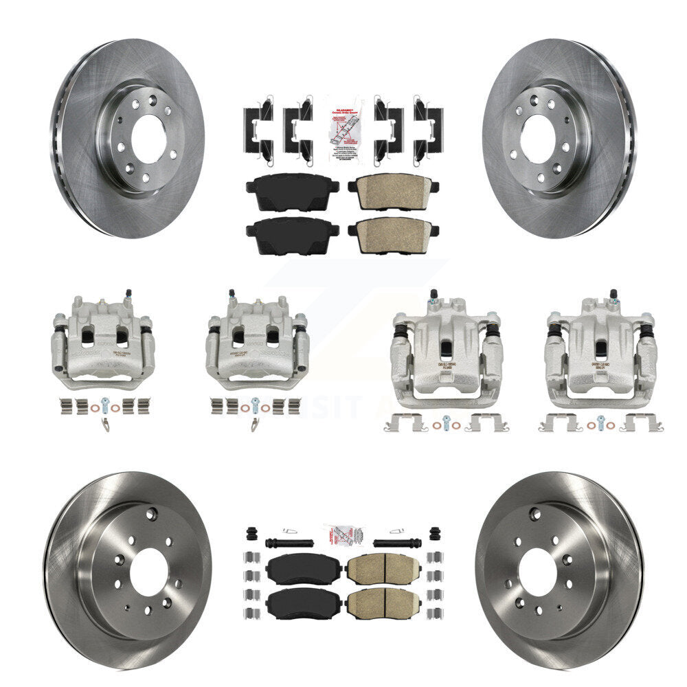 Transit Auto KC8-102512N Disc Brake Kit for 2007-2009 Lincoln MKX - Front and Rear product image