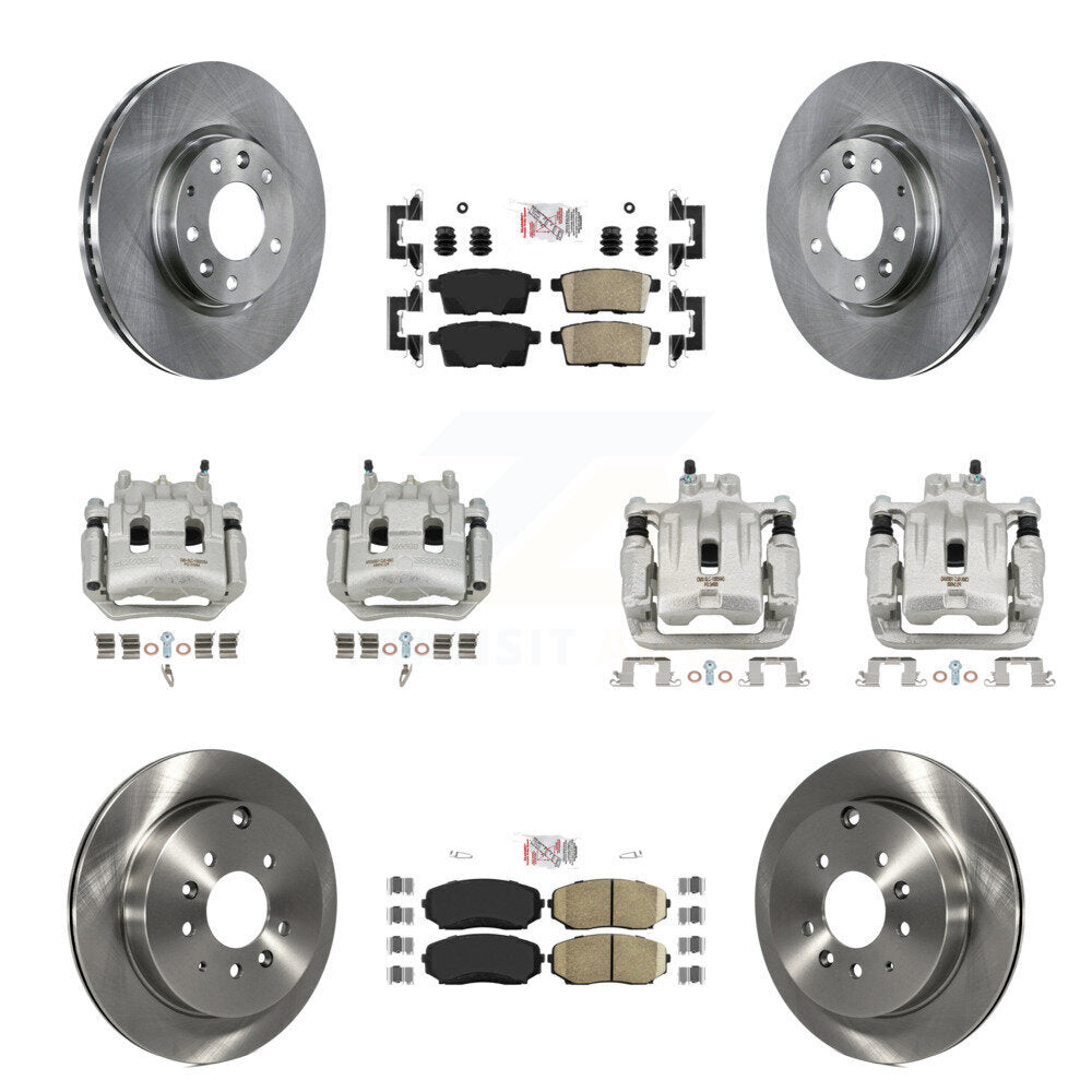 Transit Auto KC8-102513N Disc Brake Kit for 2007-2009 Lincoln MKX - Front and Rear product image