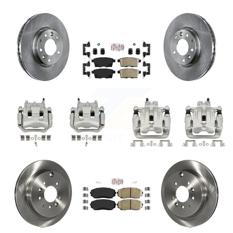 Transit Auto KC8-102513N Disc Brake Kit for 2007-2009 Lincoln MKX - Front and Rear product image