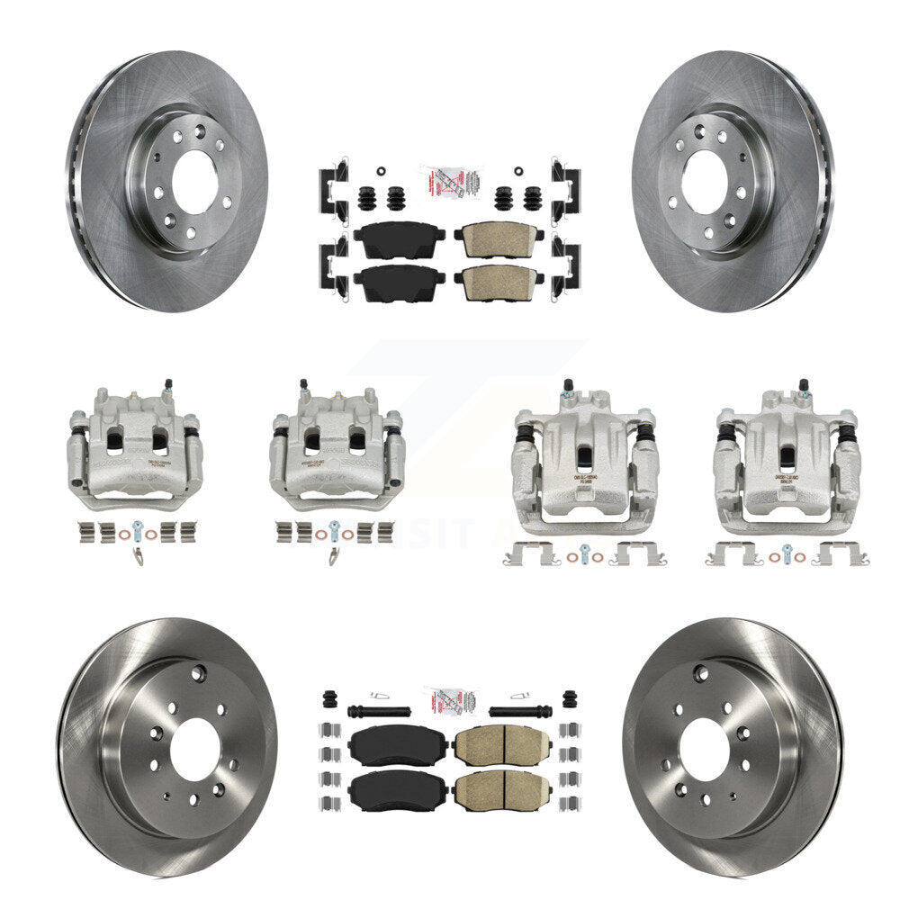 Transit Auto KC8-102514N Disc Brake Kit for 2007-2009 Lincoln MKX - Front and Rear product image