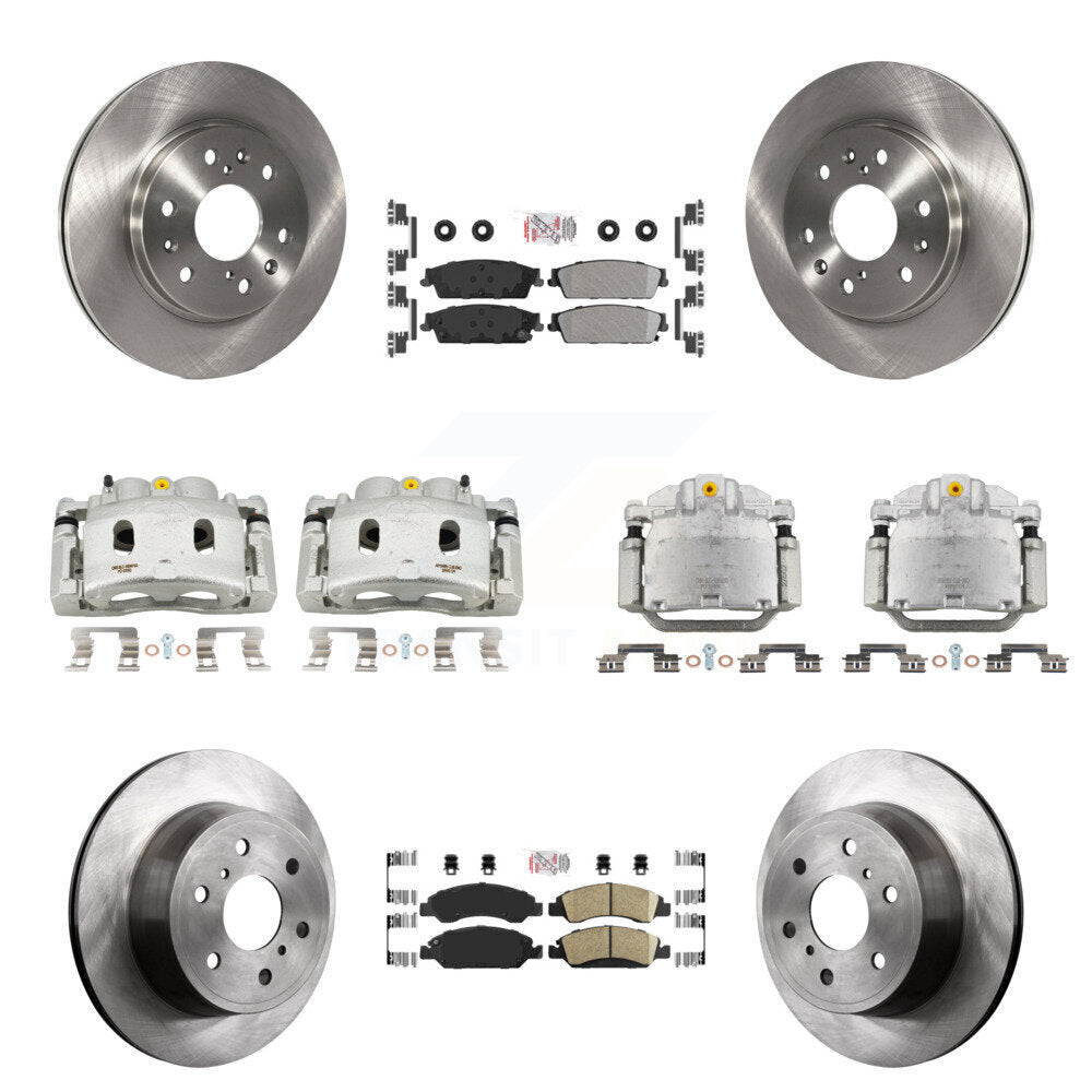 Transit Auto KC8-102515N Disc Brake Kit for 2008-2014 Chevrolet Silverado 1500, Cadillac Escalade, Cadillac Escalade ESV & more - Front and Rear product image