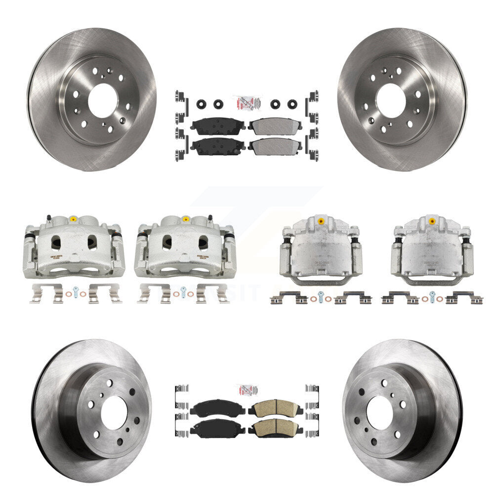 Transit Auto KC8-102516N Disc Brake Kit for 2008-2014 Chevrolet Silverado 1500, Cadillac Escalade, Cadillac Escalade ESV & more - Front and Rear product image