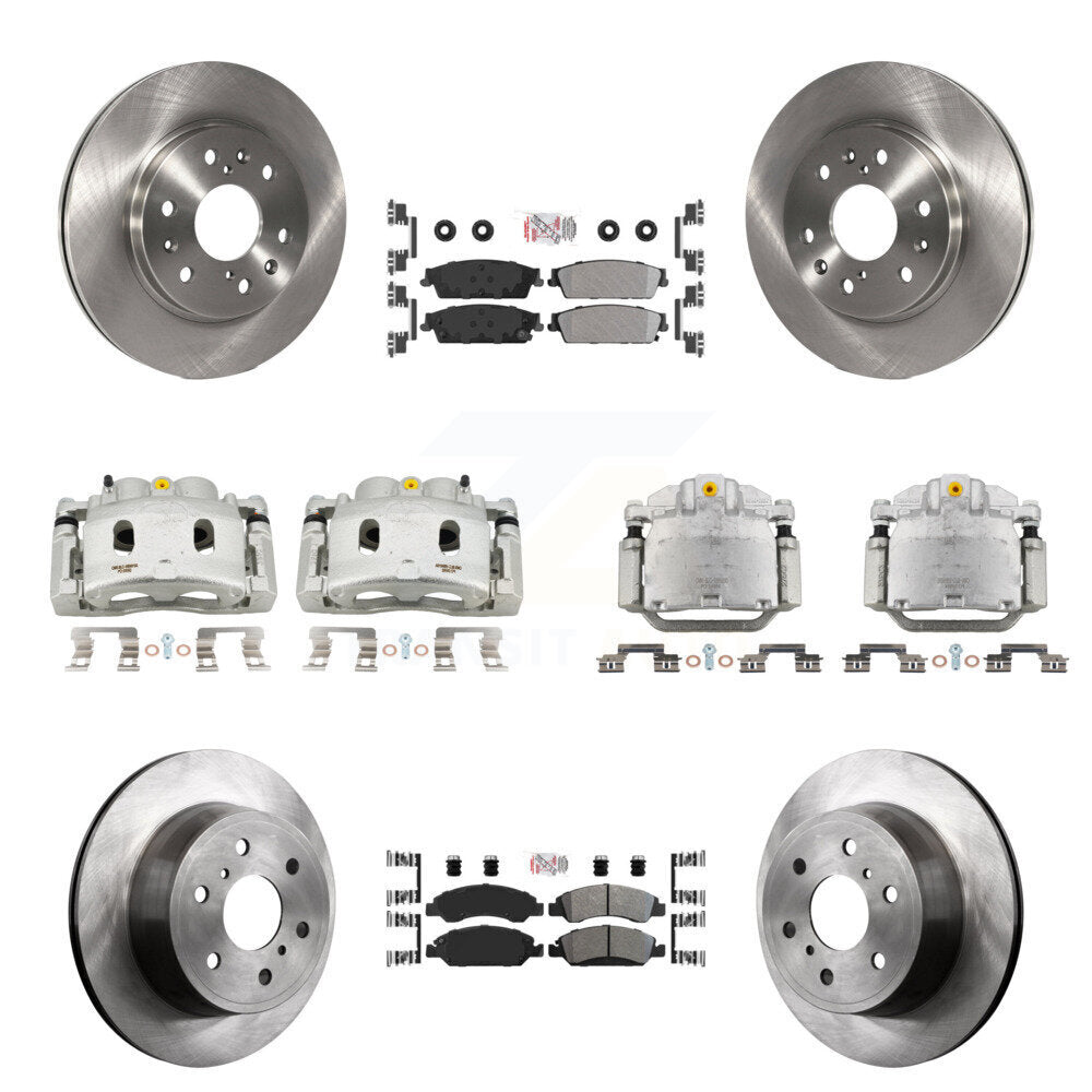 Transit Auto KC8-102517N Disc Brake Kit for 2008-2014 Chevrolet Silverado 1500, Cadillac Escalade, Cadillac Escalade ESV & more - Front and Rear product image