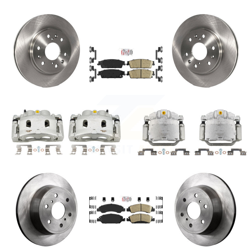 Transit Auto KC8-102518N Disc Brake Kit for 2008-2014 Chevrolet Silverado 1500, Cadillac Escalade, Cadillac Escalade ESV & more - Front and Rear product image