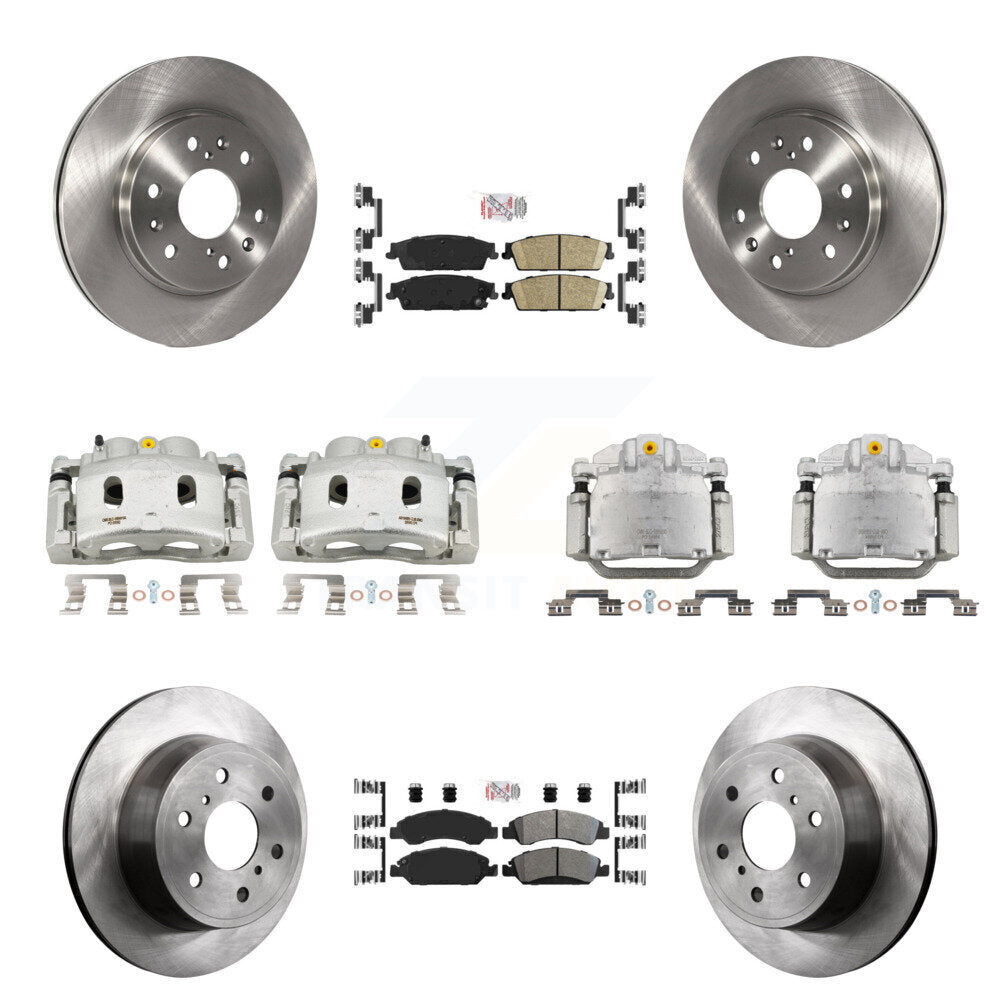 Transit Auto KC8-102520N Disc Brake Kit for 2008-2014 Chevrolet Silverado 1500, Cadillac Escalade, Cadillac Escalade ESV & more - Front and Rear product image