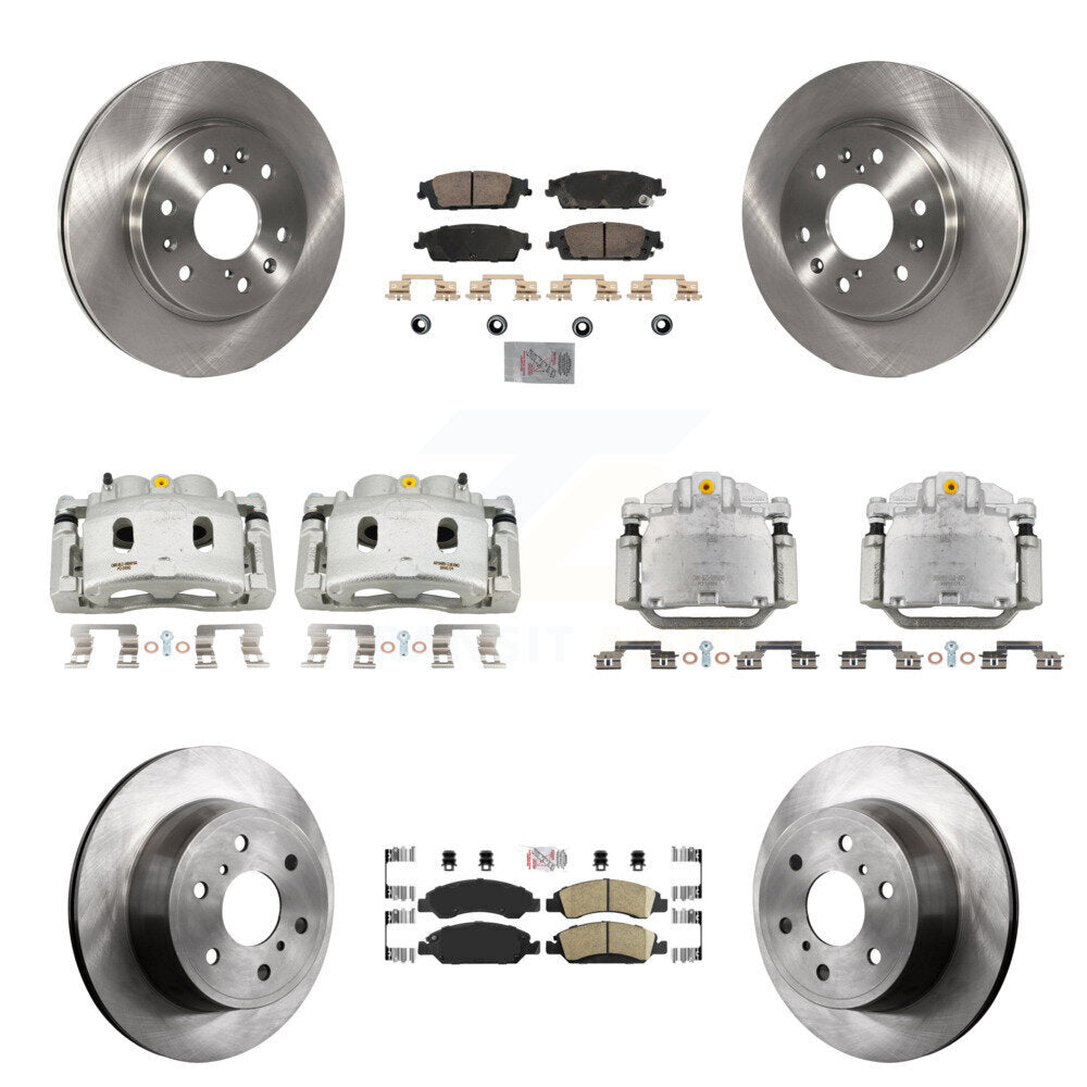 Transit Auto KC8-102521N Disc Brake Kit for 2014-2020 Chevrolet Suburban, Cadillac Escalade, Cadillac Escalade ESV & more - Front and Rear product image