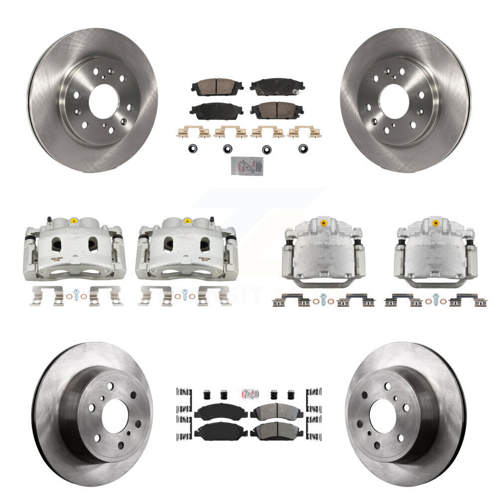 Transit Auto KC8-102523N Disc Brake Kit for 2014-2020 Chevrolet Suburban, Cadillac Escalade, Cadillac Escalade ESV & more - Front and Rear product image
