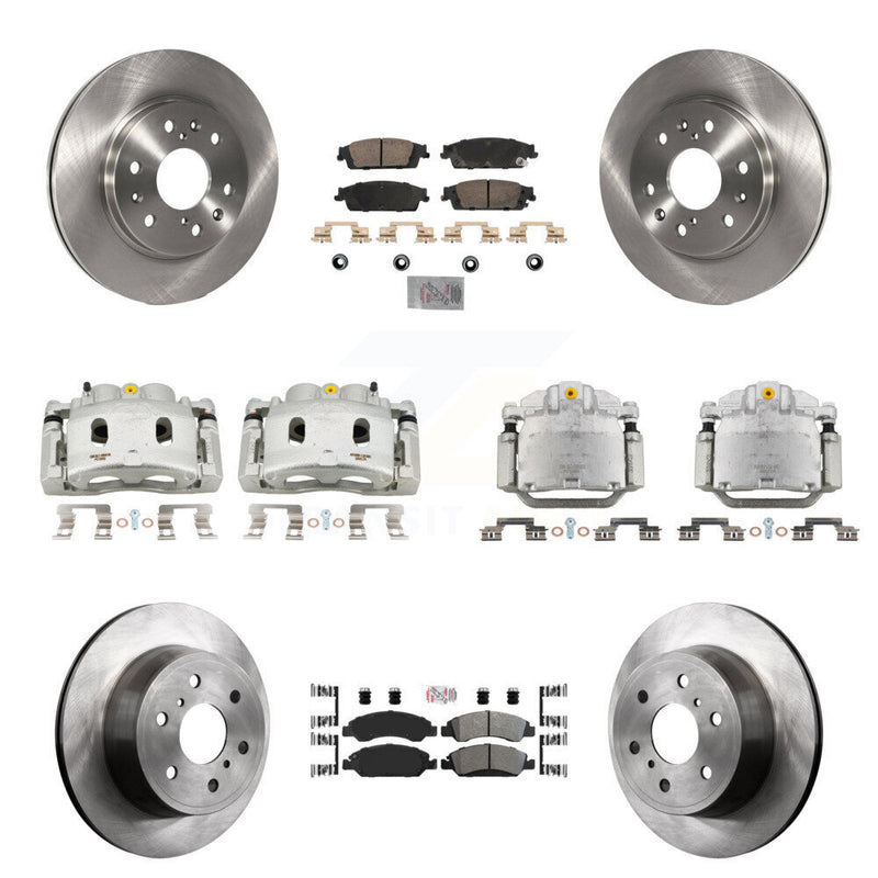 Transit Auto KC8-102523N Disc Brake Kit for 2014-2020 Chevrolet Suburban, Cadillac Escalade, Cadillac Escalade ESV & more - Front and Rear product image