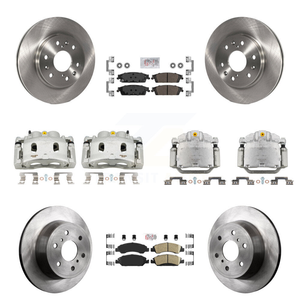 Transit Auto KC8-102524N Disc Brake Kit for 2014-2020 Chevrolet Suburban, Cadillac Escalade, Cadillac Escalade ESV & more - Front and Rear product image