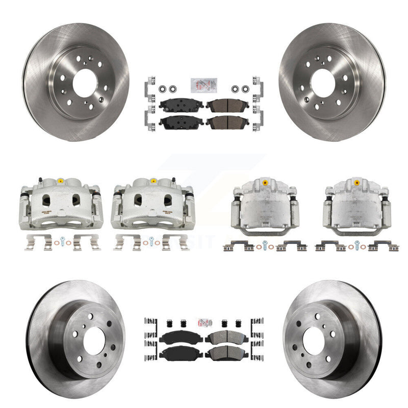 Transit Auto KC8-102526N Disc Brake Kit for 2014-2020 Chevrolet Suburban, Cadillac Escalade, Cadillac Escalade ESV & more - Front and Rear product image