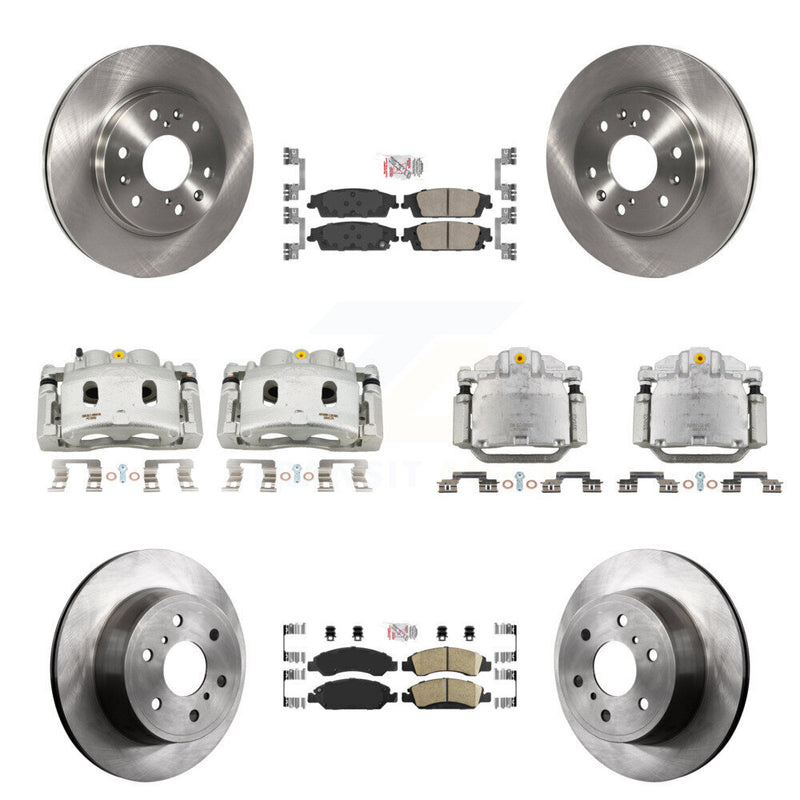 Transit Auto KC8-102527N Disc Brake Kit for 2014-2020 Chevrolet Suburban, Cadillac Escalade, Cadillac Escalade ESV & more - Front and Rear product image