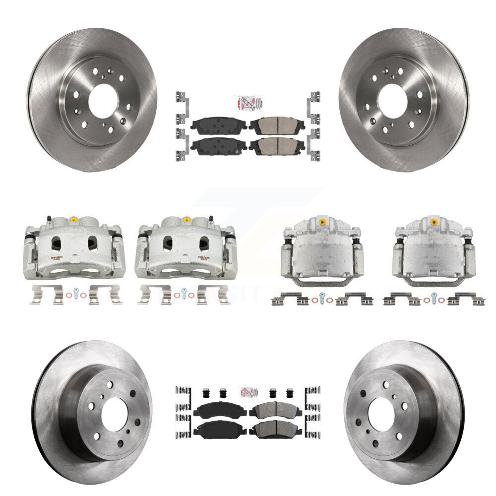 Transit Auto KC8-102529N Disc Brake Kit for 2014-2020 Chevrolet Suburban, Cadillac Escalade, Cadillac Escalade ESV & more - Front and Rear product image