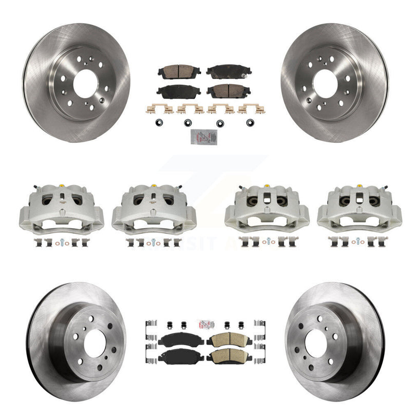Transit Auto KC8-102540N Disc Brake Kit for 2016 Chevrolet Suburban - Front and Rear product image