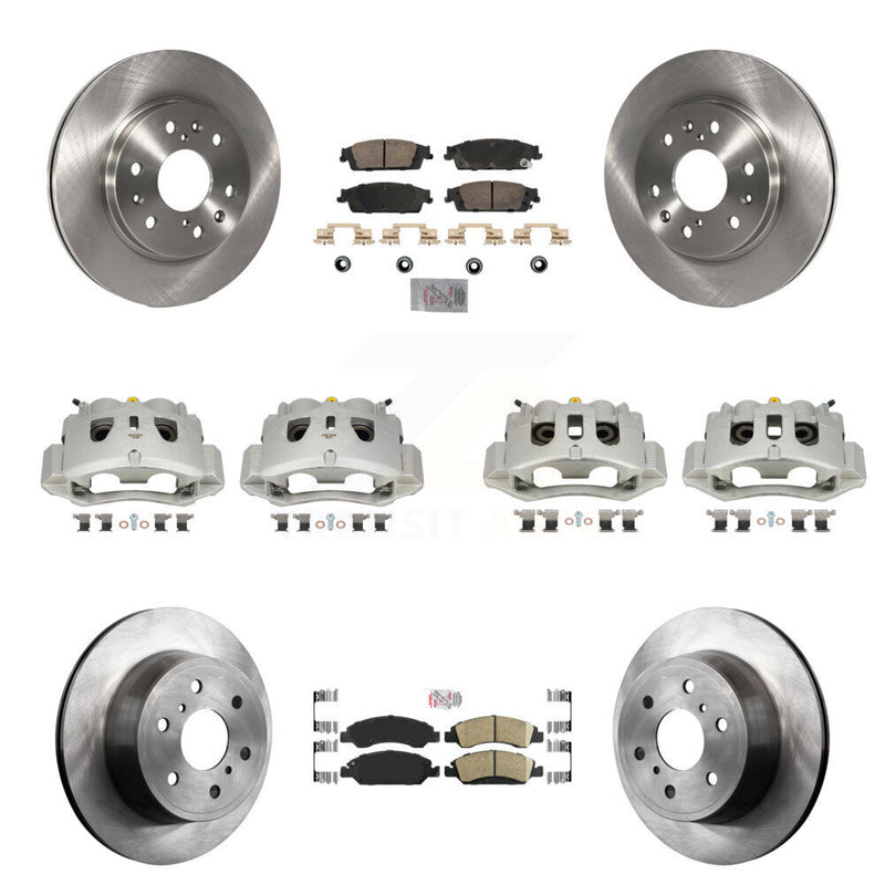 Transit Auto KC8-102541N Disc Brake Kit for 2016 Chevrolet Suburban - Front and Rear product image