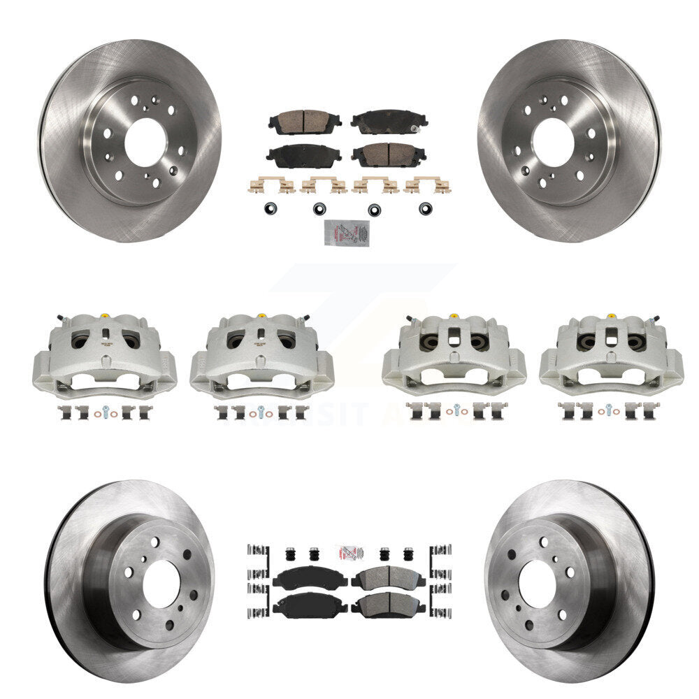 Transit Auto KC8-102542N Disc Brake Kit for 2016 Chevrolet Suburban - Front and Rear product image