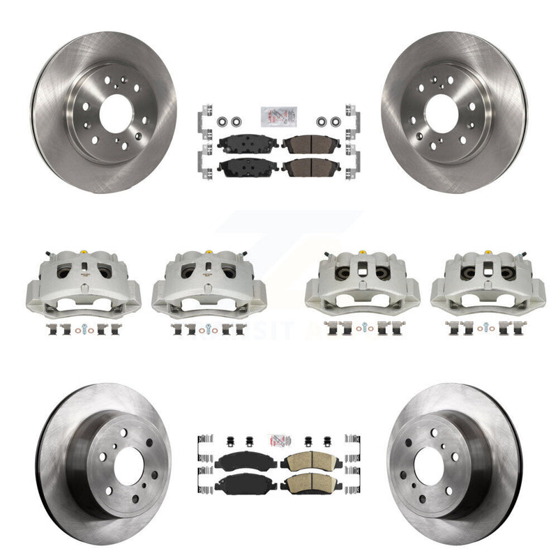Transit Auto KC8-102543N Disc Brake Kit for 2016 Chevrolet Suburban - Front and Rear product image