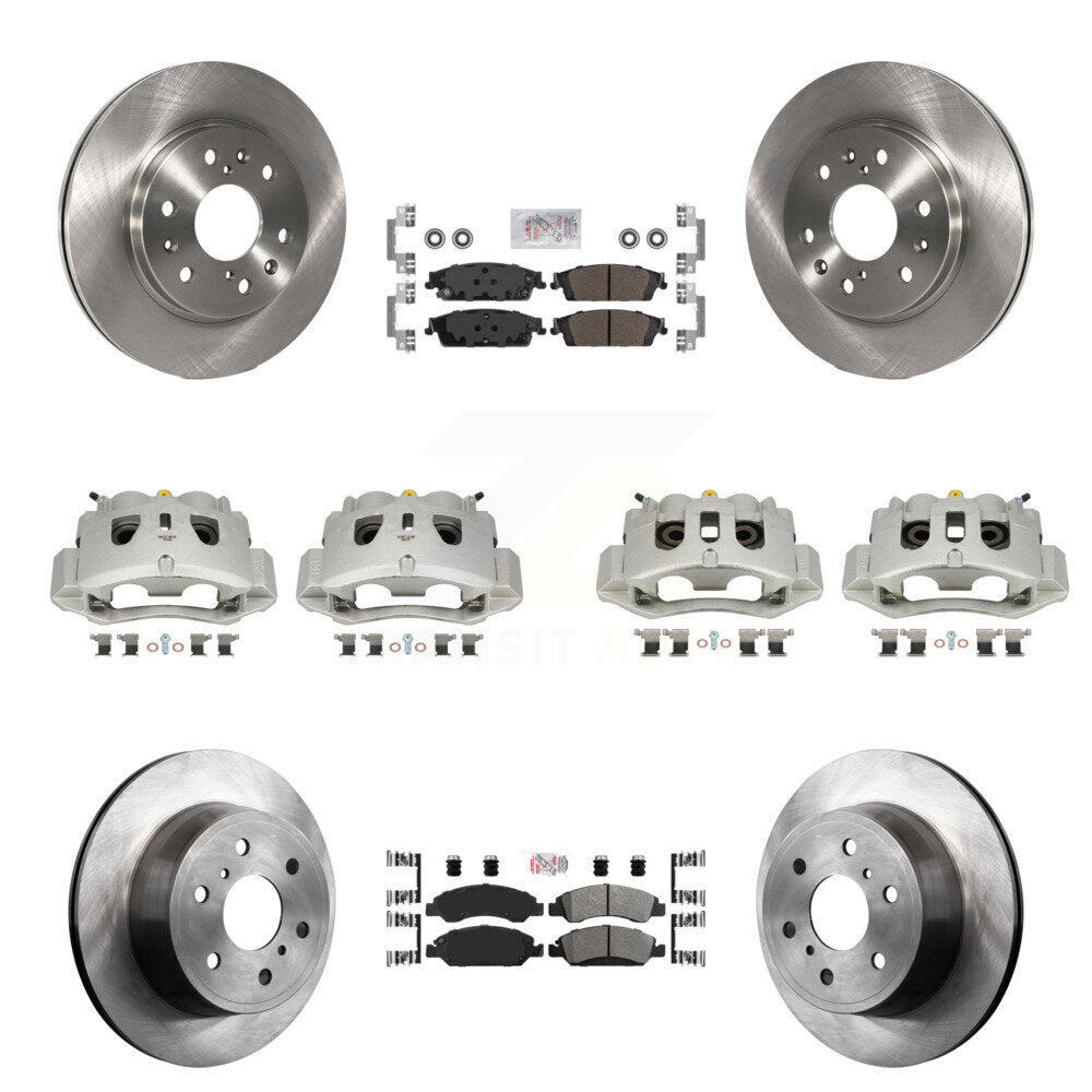 Transit Auto KC8-102545N Disc Brake Kit for 2016 Chevrolet Suburban - Front and Rear product image