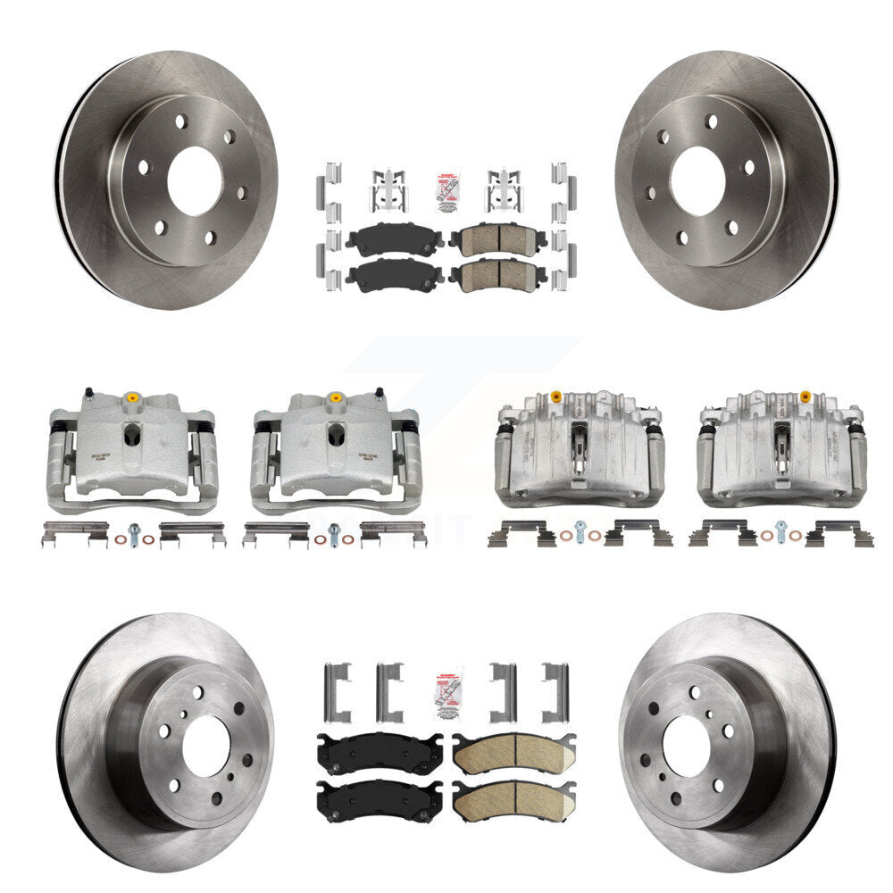 Transit Auto KC8-102549N Disc Brake Kit for 2007 GMC Sierra 1500 Classic - Front and Rear product image