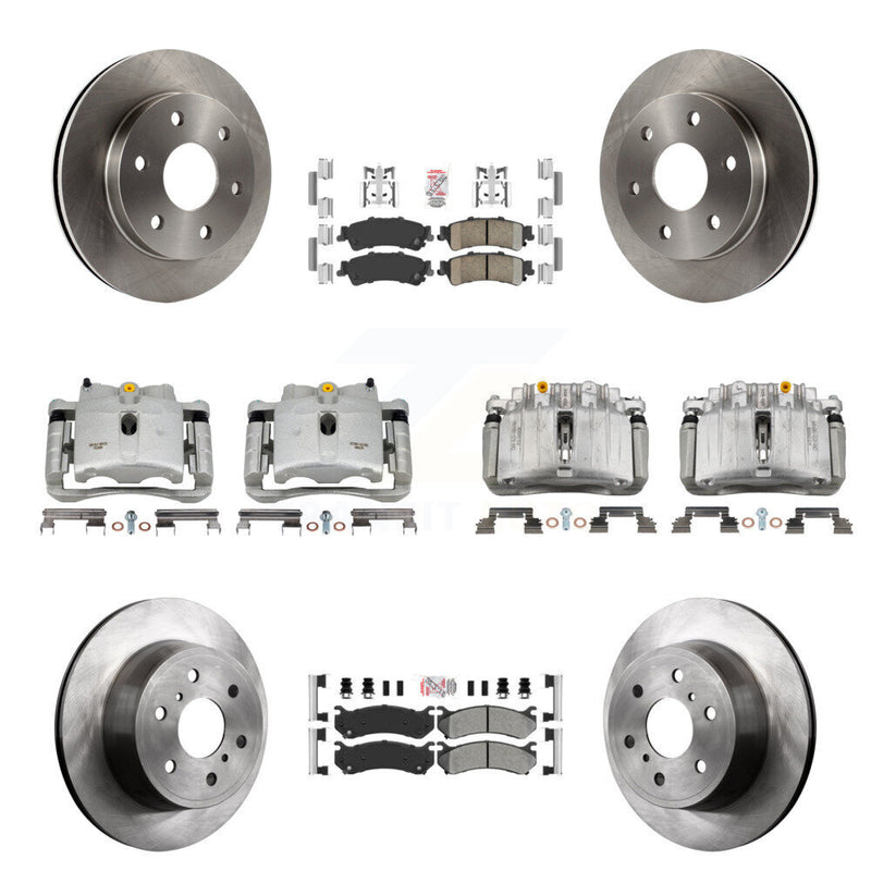 Transit Auto KC8-102550N Disc Brake Kit for 2007 GMC Sierra 1500 Classic - Front and Rear product image