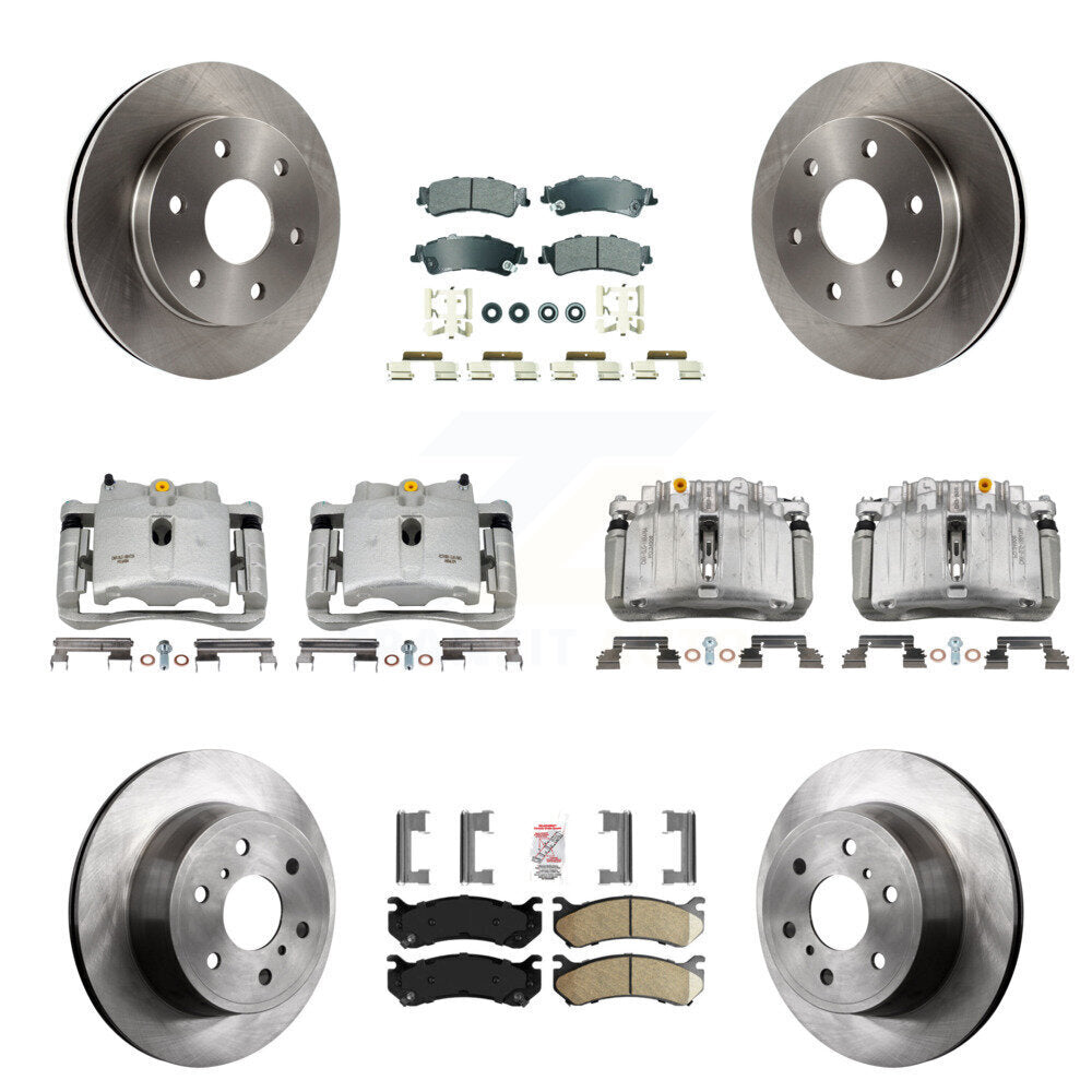 Transit Auto KC8-102551N Disc Brake Kit for 2007 GMC Sierra 1500 Classic - Front and Rear product image