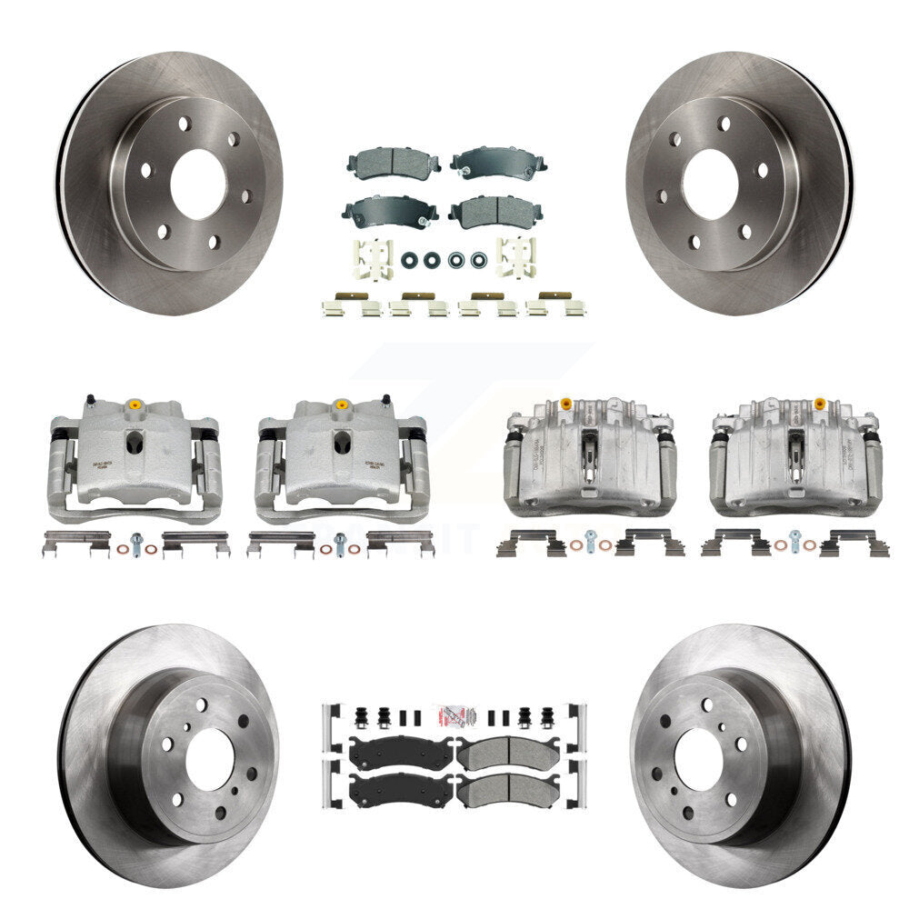 Transit Auto KC8-102552N Disc Brake Kit for 2007 GMC Sierra 1500 Classic - Front and Rear product image