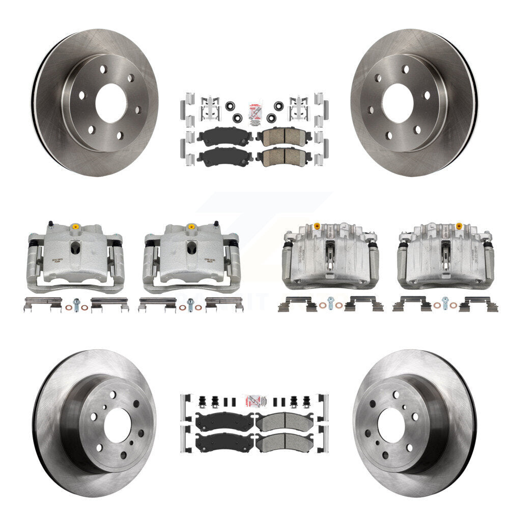 Transit Auto KC8-102554N Disc Brake Kit for 2007 GMC Sierra 1500 Classic - Front and Rear product image