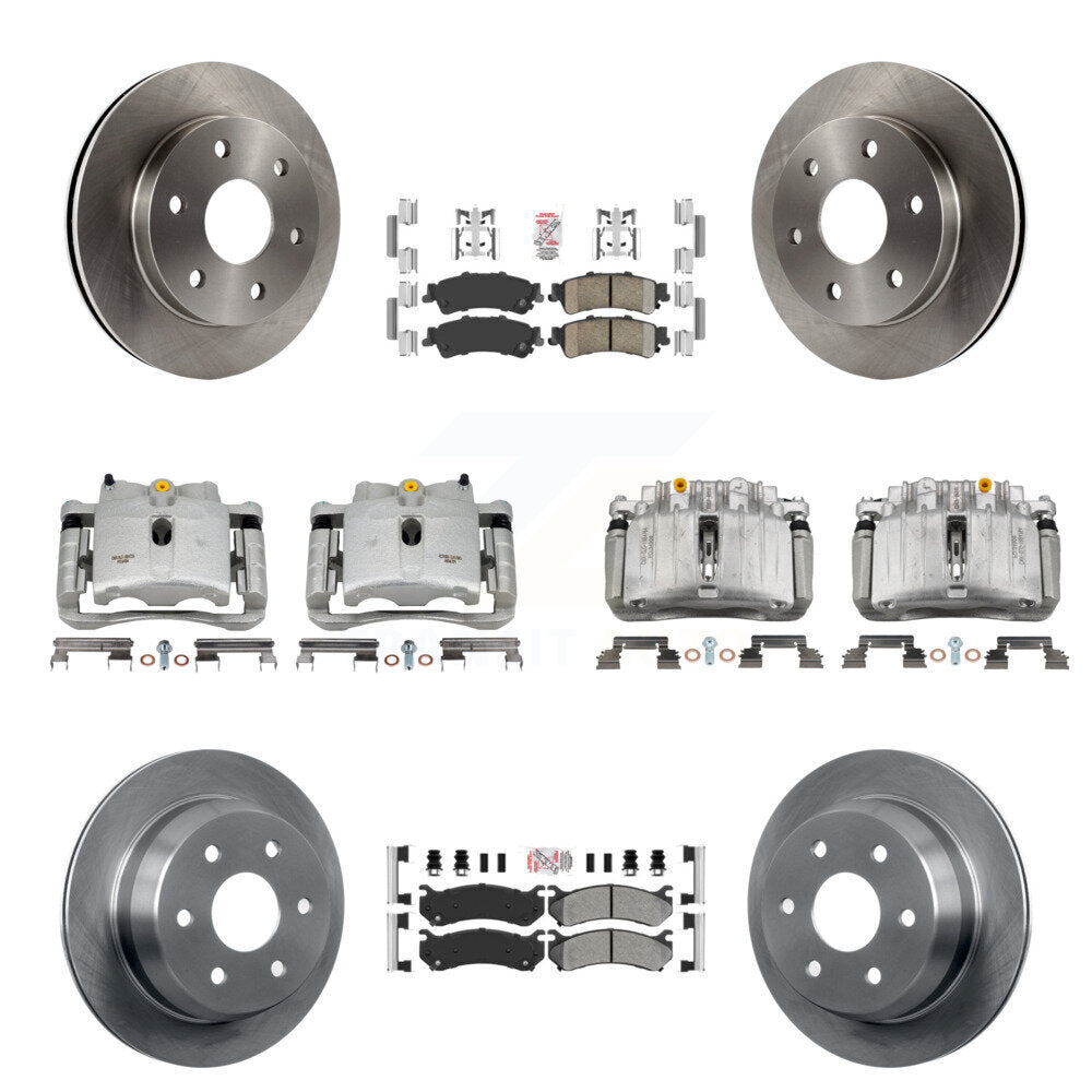 Transit Auto KC8-102556N Disc Brake Kit for 2007 Chevrolet Silverado 1500 Classic, GMC Sierra 1500 Classic - Front and Rear product image